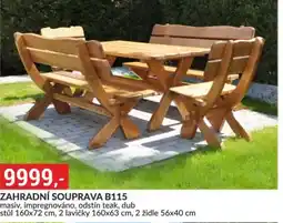 Baumax Zahradní souprava b115 nabídka