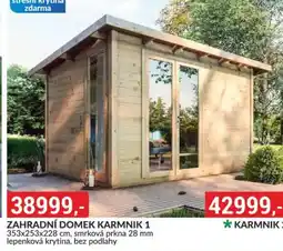 Baumax Zahradní domek karmnik 1 nabídka