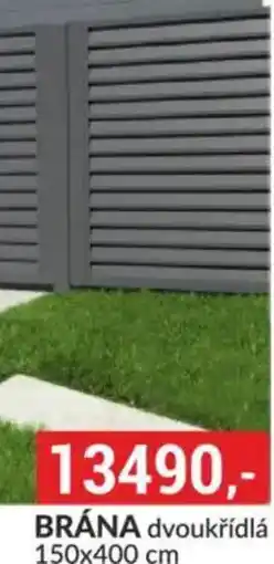 Baumax Brána dvoukřídlá nabídka