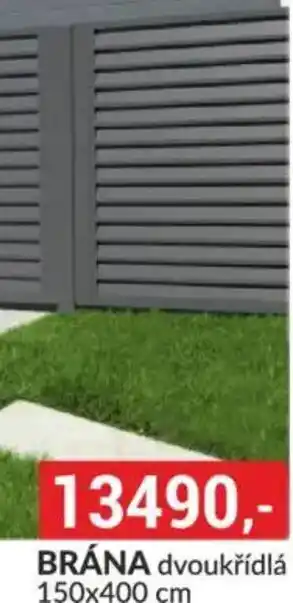 Baumax Brána dvoukřídlá nabídka