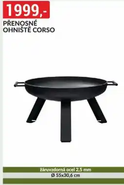 Baumax Přenosné ohniště corso nabídka