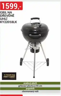 Baumax Gril na dřevěné uhlí ky22018lk nabídka