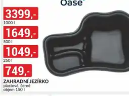 Baumax Zahradní jezírko plastové nabídka