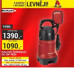 Baumax Kalové čerpadlo gc-dp 7835 nabídka