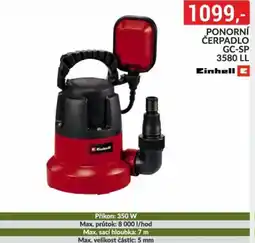 Baumax Ponorní čerpadlo GC-SP 3580 LL nabídka