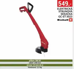Baumax Elektrická strunová sekačka gc-et 3023 nabídka