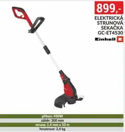 Baumax Elektrická strunová sekačka gc-et4530 nabídka