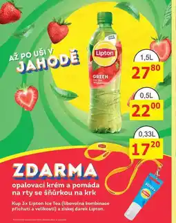 BENE Nápoje Lipton Ice Tea ledový čaj, vybrané druhy 0.33l nabídka