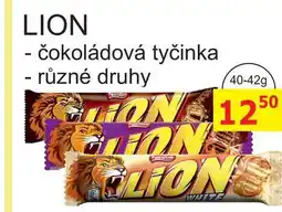 BENE Nápoje LION - čokoládová tyčinka 40-42g nabídka