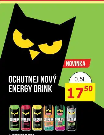 BENE Nápoje GUARANA ENERGY DRINK 0,5L nabídka