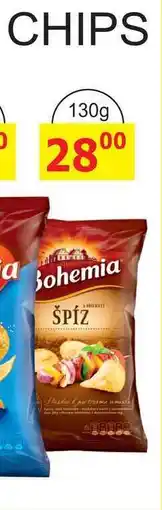 BENE Nápoje Bohemia Chips 130g, různé druhy nabídka