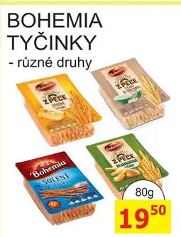 BENE Nápoje BOHEMIA TYČINKY - různé druhy 80g nabídka