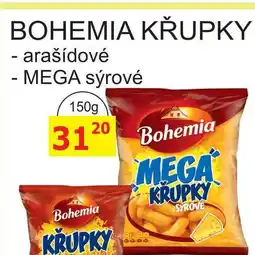 BENE Nápoje BOHEMIA KŘUPKY - arašídové 150g nabídka