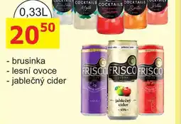 BENE Nápoje FRISCO 0,33L nabídka