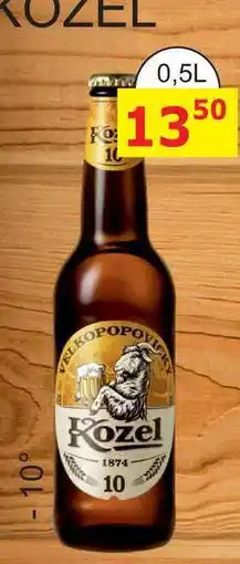 BENE Nápoje Velkopopovický Kozel 10° 0,5l 0.5l nabídka