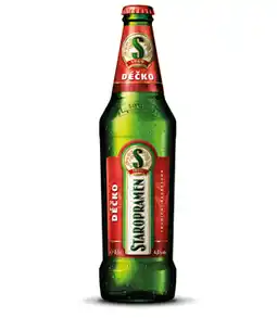 BENE Nápoje Staropramen Déčko 0,5l výčepní světlé pivo 0.5l nabídka