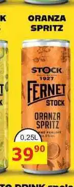 BENE Nápoje ORANZA SPRITZ STOCK 0,25l míchaný drink nabídka
