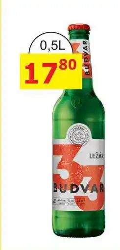 BENE Nápoje Budweiser Budvar 33 0,5l nabídka