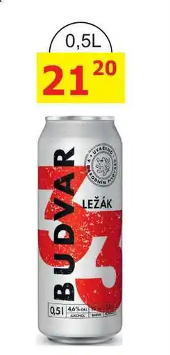 BENE Nápoje Budweiser Budvar 33 0,5l plech nabídka