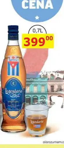 BENE Nápoje Legendario Aňejo Oro 0,7l 38% nabídka