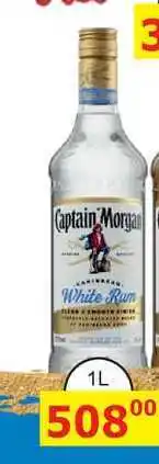 BENE Nápoje Captain Morgan White Rum 1l nabídka