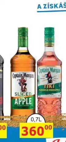 BENE Nápoje Captain Morgan SLICED APPLE 0,7L nabídka