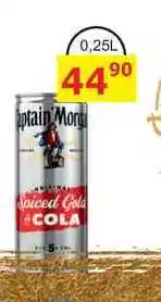 BENE Nápoje Captain Morgan a Cola 0,25L nabídka