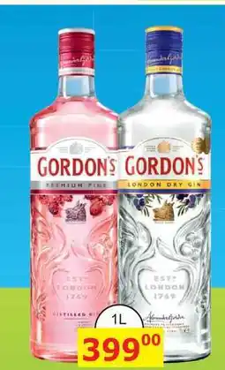 BENE Nápoje Gordon's London Dry Gin 1l nabídka