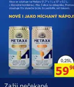 BENE Nápoje Metaxa míchaný nápoj 0,25l nabídka