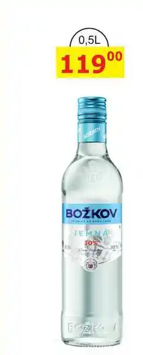BENE Nápoje BOŽKOV JEMNÁ VODA 30% 0,5l nabídka