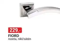 Baumax Fiord rozeta, nikl/sátén nabídka