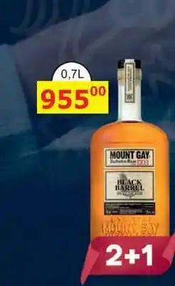 BENE Nápoje MOUNT GAY BLACK BARREL 0,7l nabídka