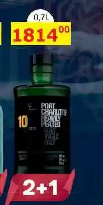 BENE Nápoje PORT CHARLOTTE HEAVILY PEATED 0,7l nabídka