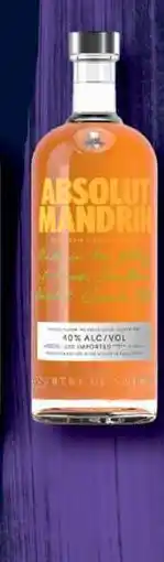 BENE Nápoje ABSOLUT MANDRIN 40% 1l nabídka