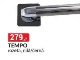 Baumax Tempo rozeta, nikl/černá nabídka