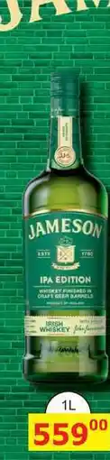 BENE Nápoje Jameson IPA Edition 1l 40% nabídka