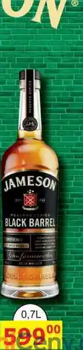 BENE Nápoje JAMESON BLACK BARREL 0,7L nabídka