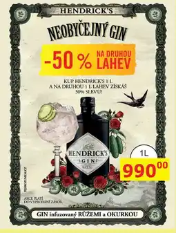 BENE Nápoje HENDRICK'S gin 1l nabídka