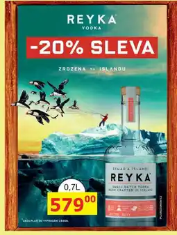 BENE Nápoje REYKA VODKA 0,7l nabídka