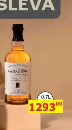 BENE Nápoje THE BALVENIE AMERICANS OAK 0,7L nabídka