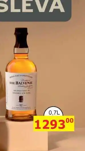 BENE Nápoje THE BALVENIE AMERICANS OAK 0,7L nabídka
