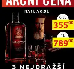BENE Nápoje Jagermeister MANIFEST 1l nabídka
