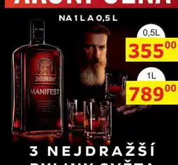 BENE Nápoje Jagermeister MANIFEST 0,5l nabídka