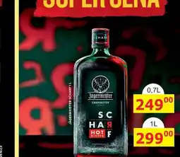 BENE Nápoje Jägermeister SCHARF 0,7L nabídka