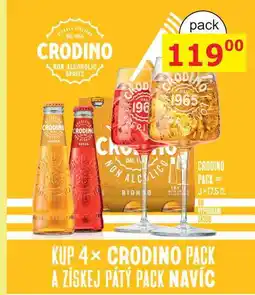 BENE Nápoje CRODINO PACK= 3x17.5 CL nabídka