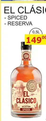 BENE Nápoje El Clásico Spiced 0,5l 30% nabídka