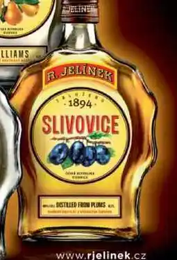 BENE Nápoje R. JELÍNEK Slivovice zlatá 45% 0,7l nabídka