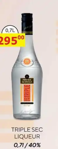 BENE Nápoje FRUKO SCHULZ TRIPLE SEC LIQUEUR 0,7L/40% nabídka