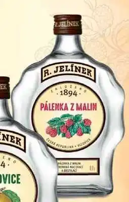 BENE Nápoje R. JELÍNEK PÁLENKA Z MALIN 0,7L nabídka