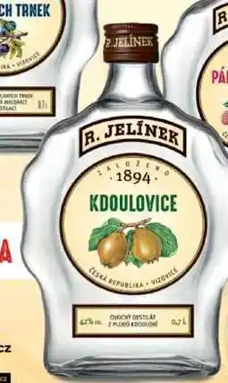 BENE Nápoje R. JELÍNEK KDOULOVICE 0,7L nabídka